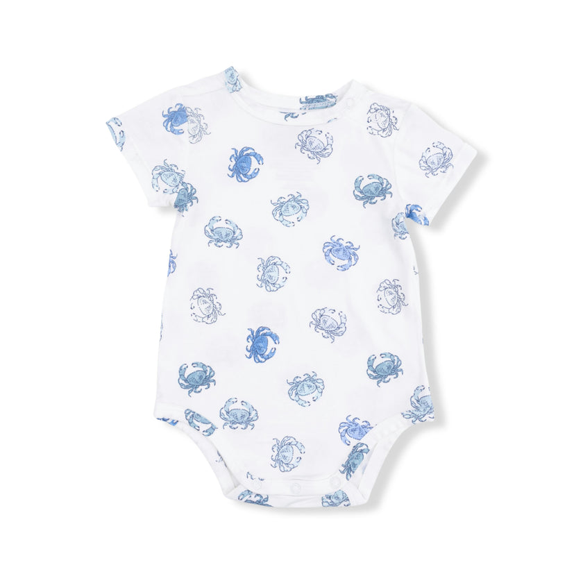 Blue Crabs - Short Sleeve Bodysuit