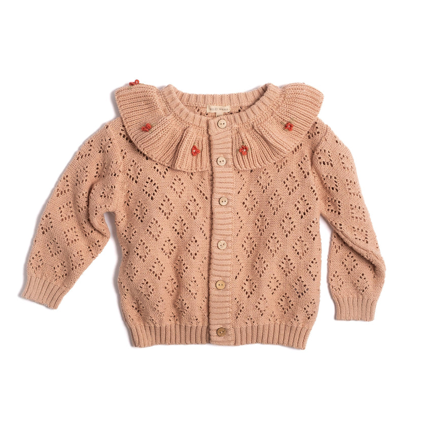 Thea Cardigan in Dusty Bloom