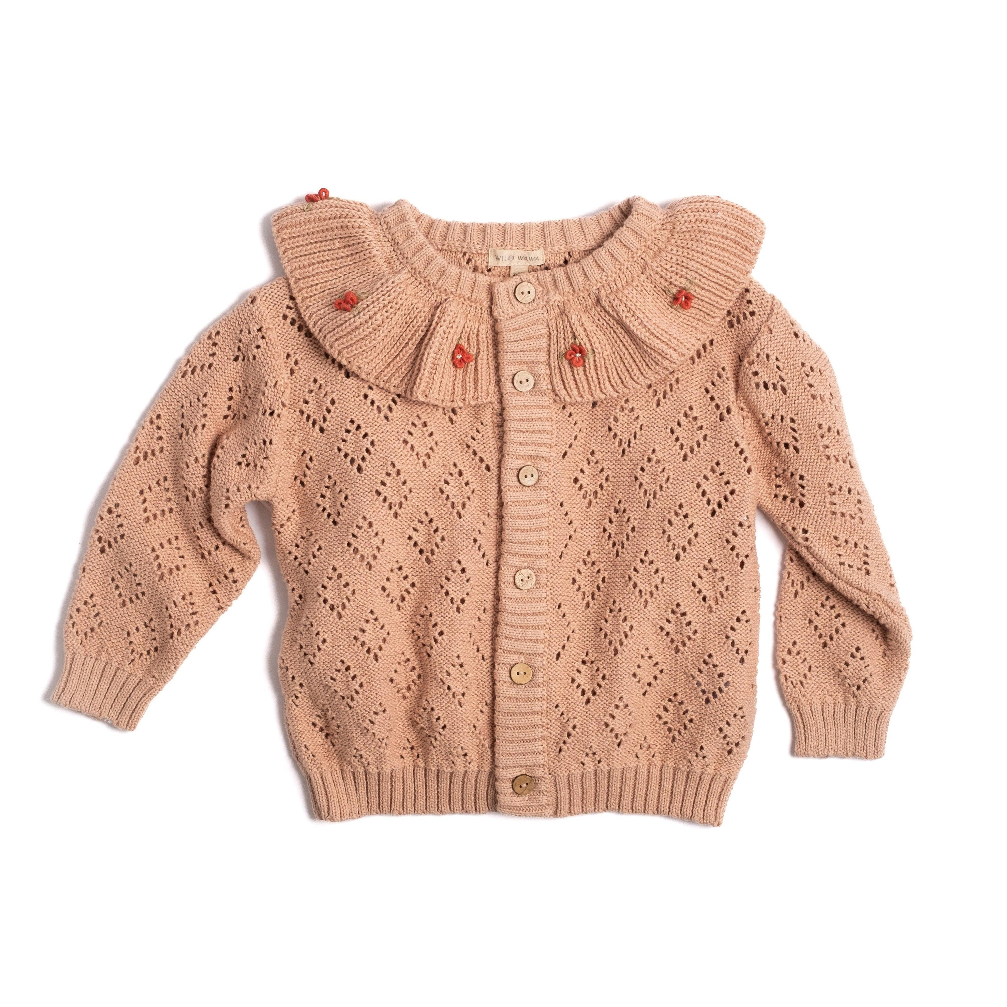 Thea Cardigan in Dusty Bloom