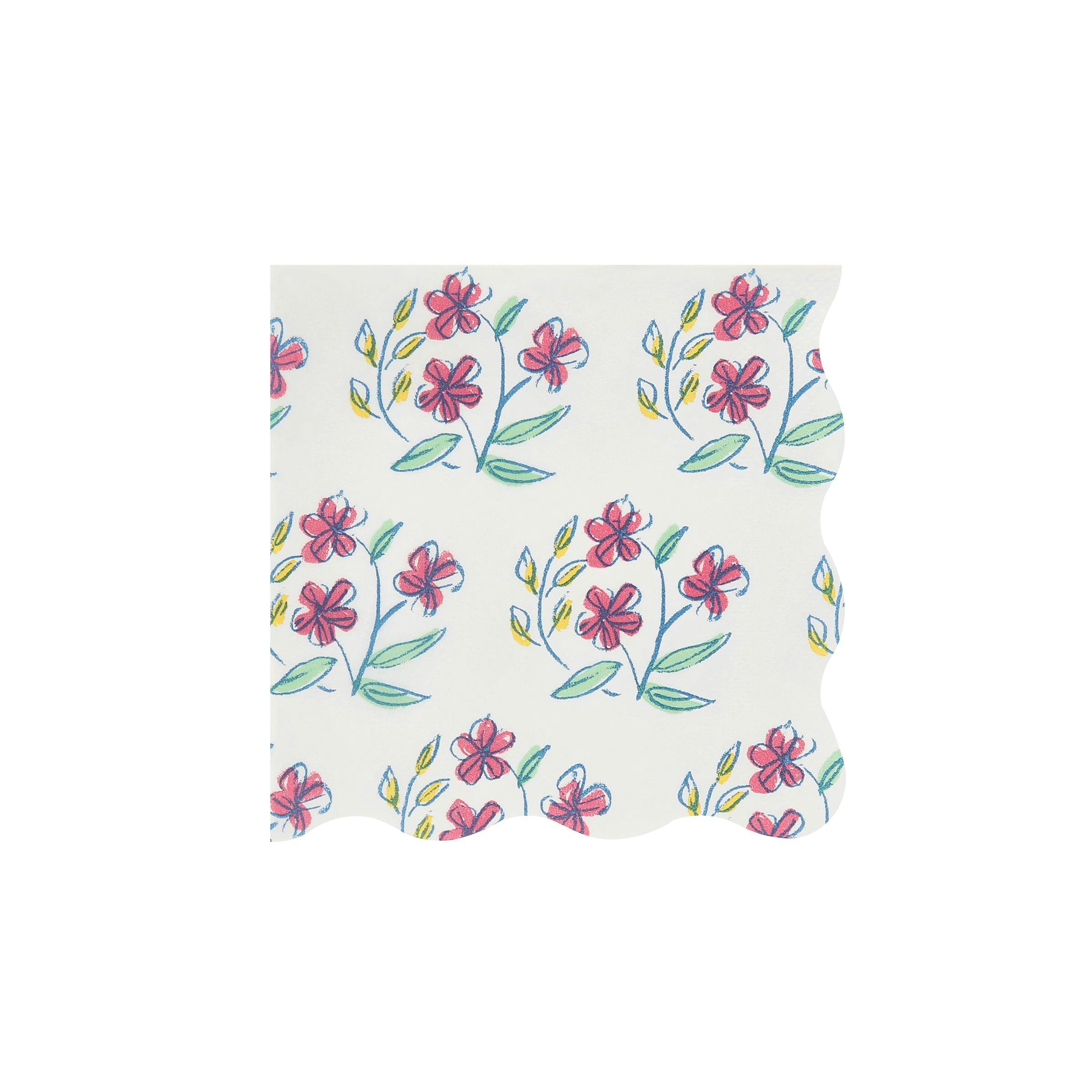 Flora Small Napkins
