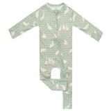 Convertible Zip-Up Footie - Baker