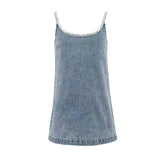 Gems Bow Denim Dress