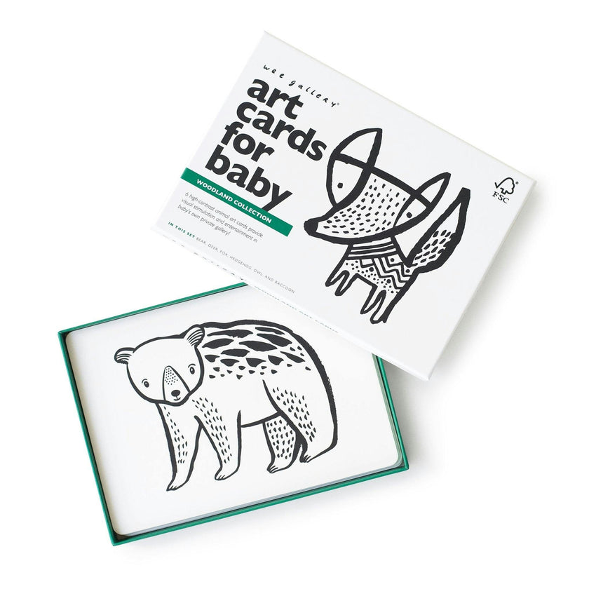 Woodland Art Cards for Baby