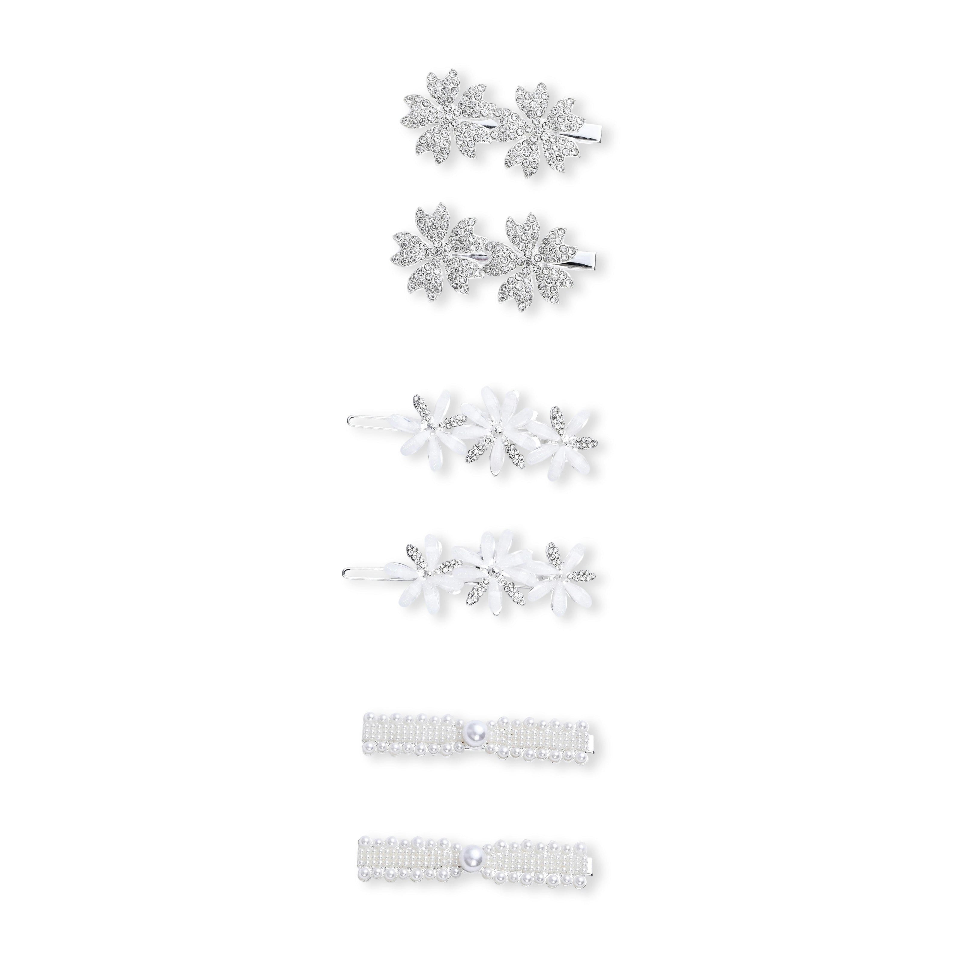 Crystal Accent Hair Pin Trio