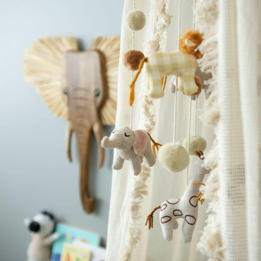 Kendi Safari Animal Nursery Ceiling Hanging Decor