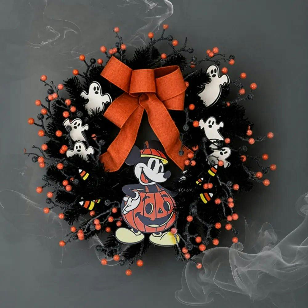 Disney® Mickey Mouse Halloween Wreath Pre-Lit