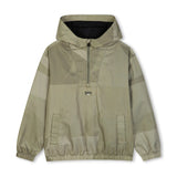 Olive Windbreaker Jacket