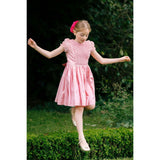 Camelia Pink Organza Sleeve Dress