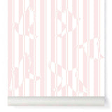 Papier peint POLKA coloris Rose