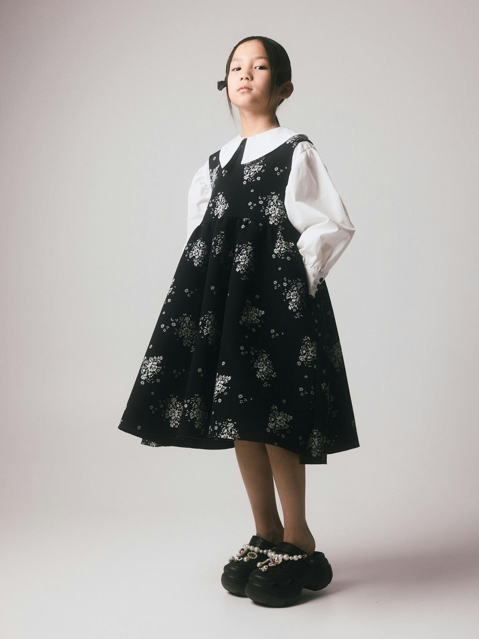 Rosa Dress Black & White