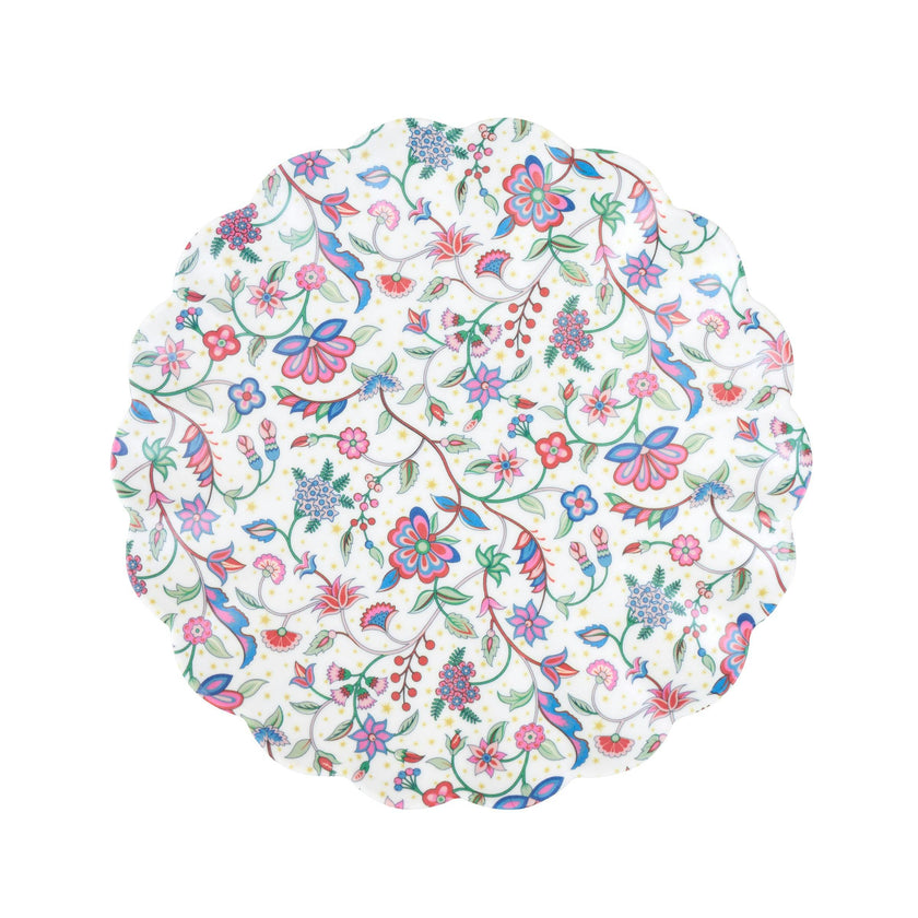 Meri Meri x Liberty Red & Green Reusable Small Plates