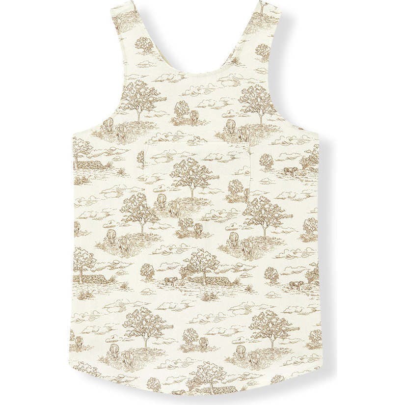 Country Toile Little Helper Apron