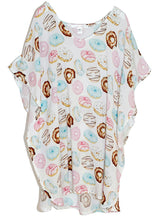 Print Cover-Up Poncho