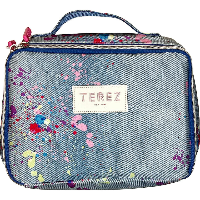 Girls 2-Way Zipper Handle Lunchbox