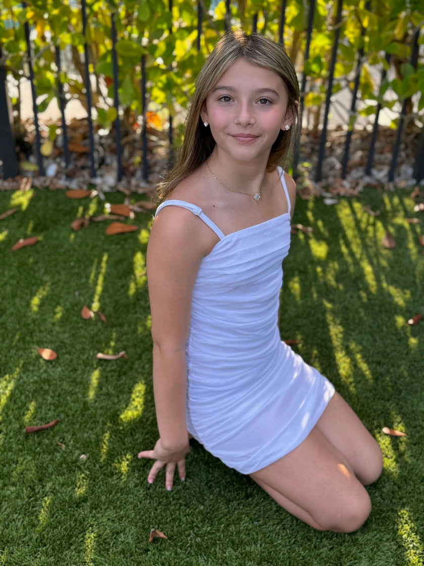Girls Naomi Mesh Dress