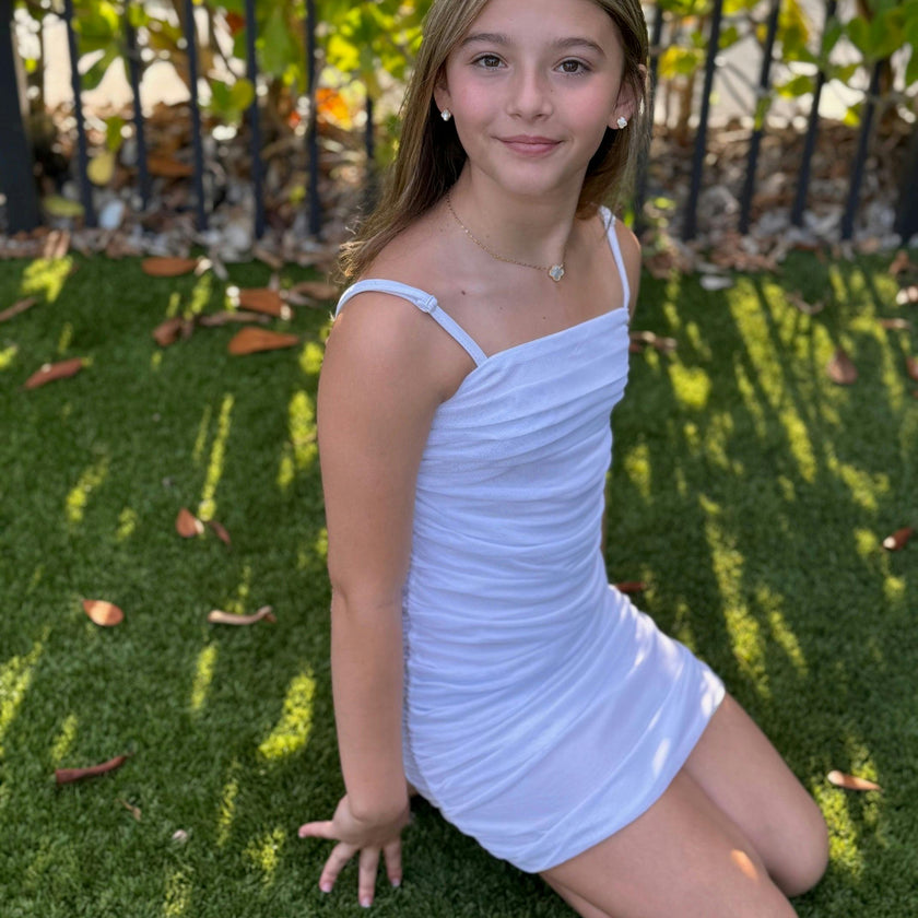 Girls Naomi Mesh Dress