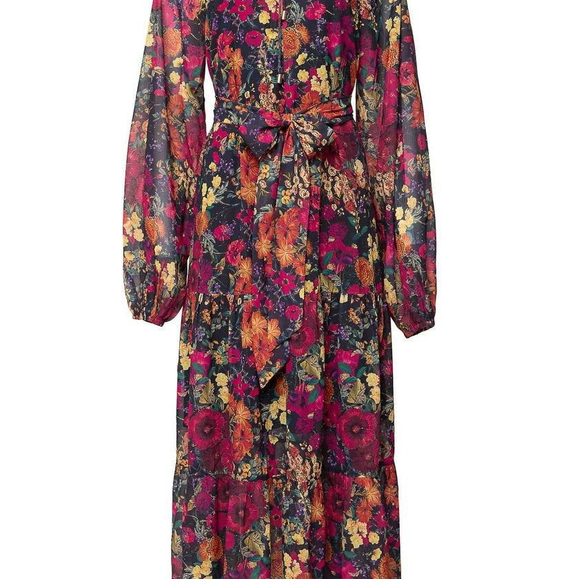 Imogen Dress in Night Garden