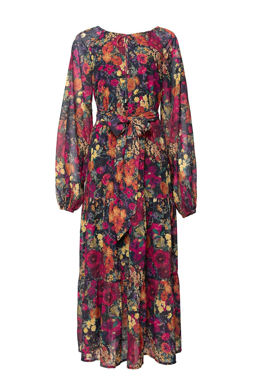 Imogen Dress in Night Garden