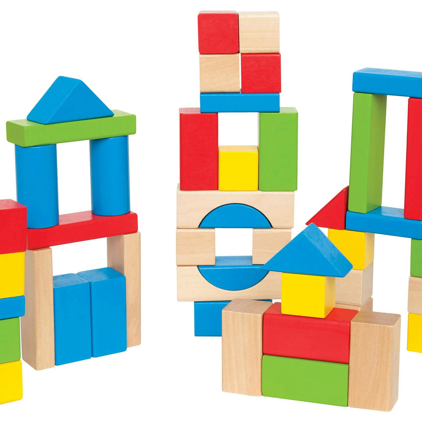 Maple Wood Kids Building & Stacking Blocks