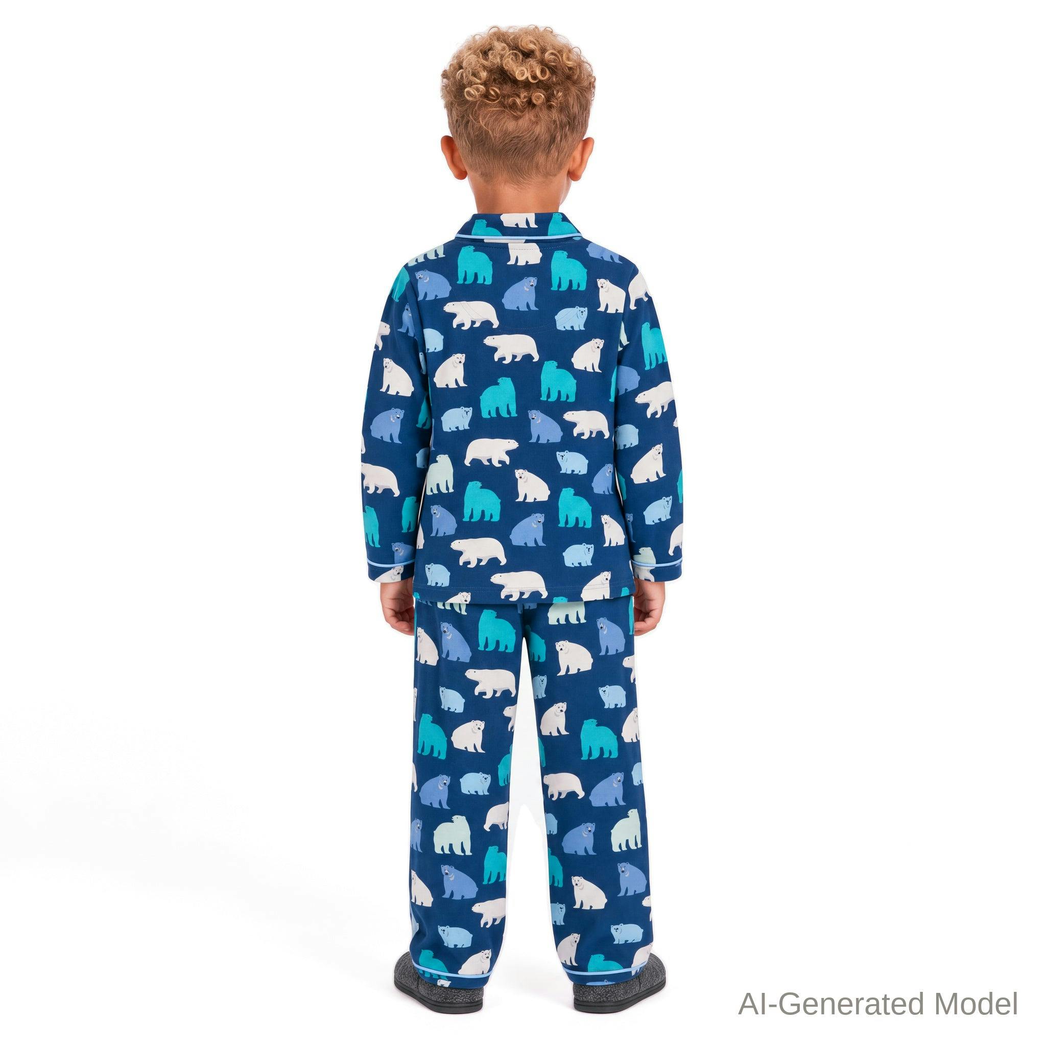 Boys (4-7) Pajama Set | Polar Bears