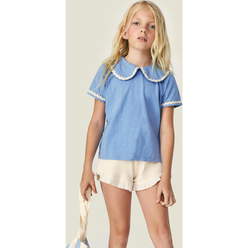 Mipounet SS26 Odetta Flammé, Blue