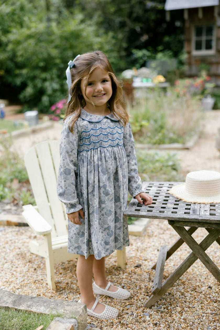 Clara Dress in Dahlia Daze