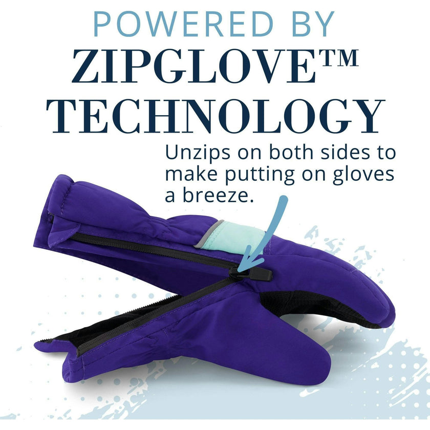 Winter & Ski Glove powered by ZIPGLOVE™ TECHNOLOGY