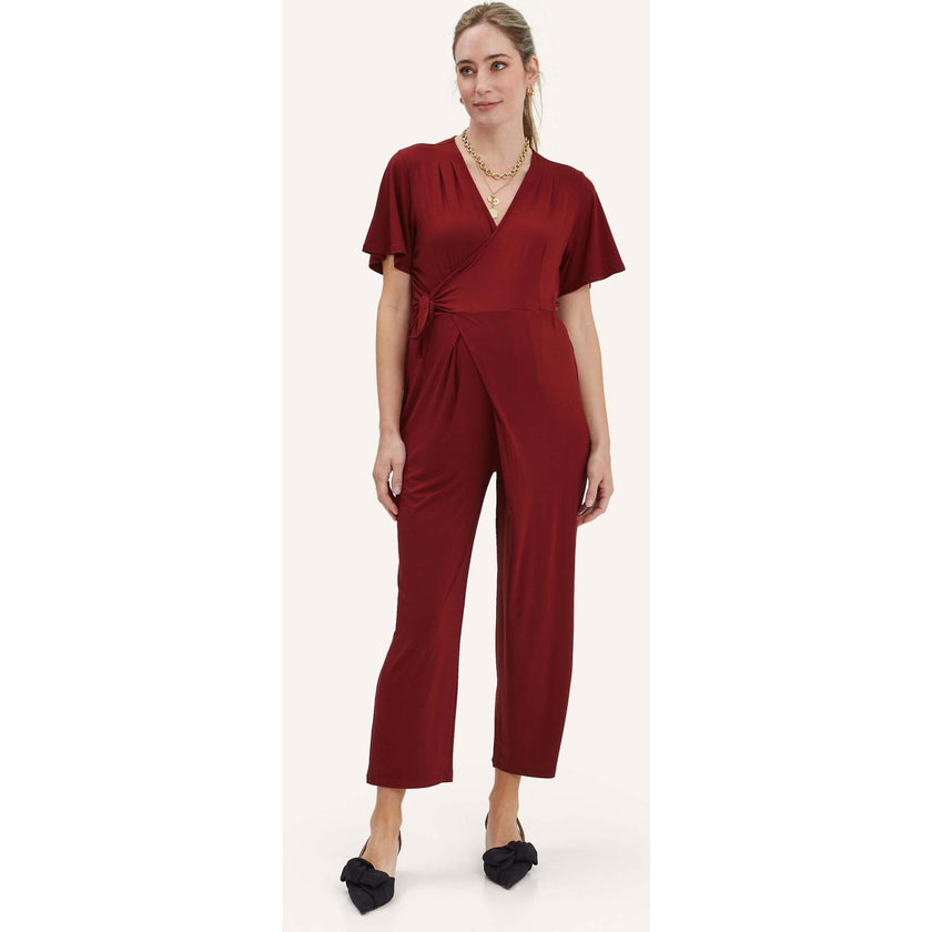 Lucia Jumpsuit, Red