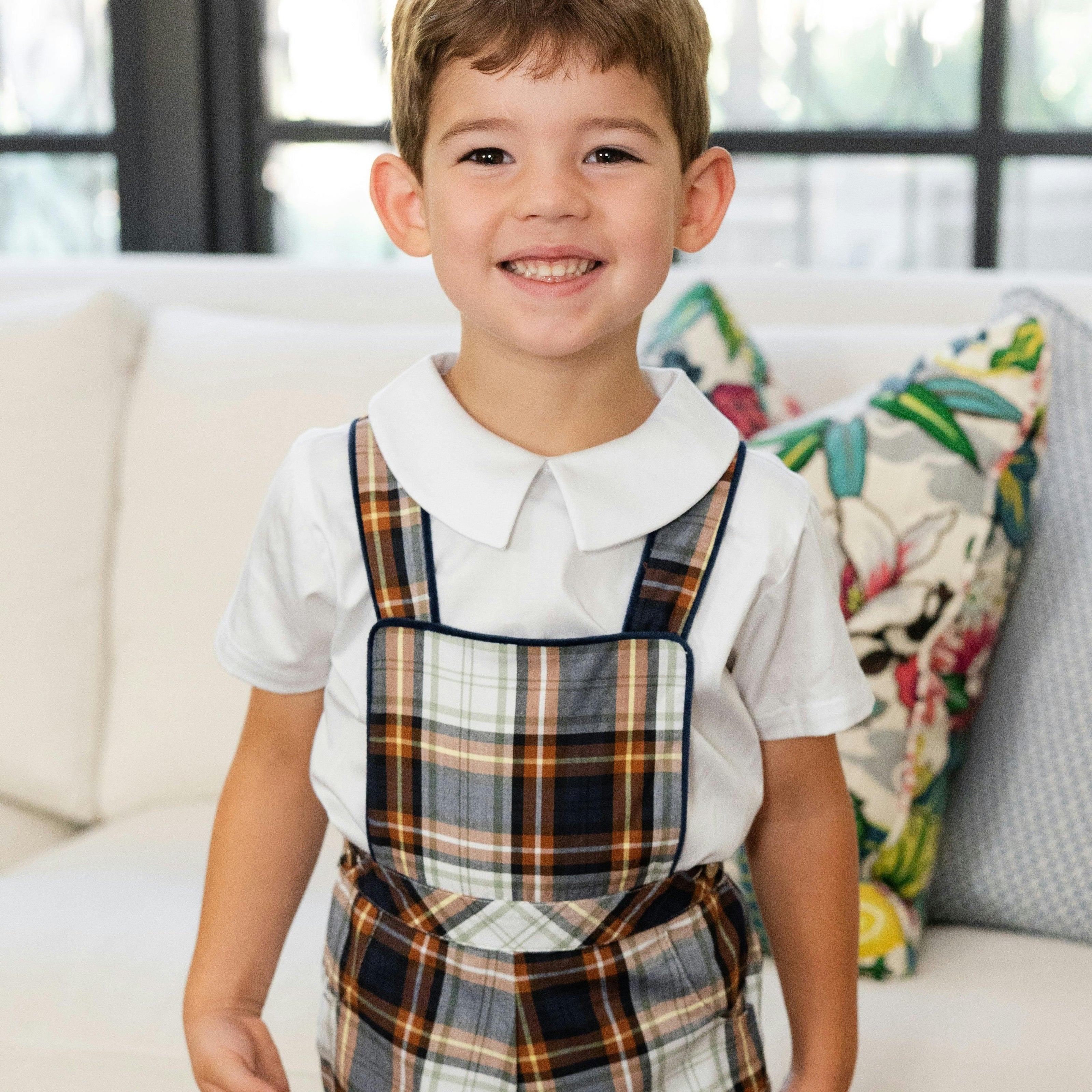 Luke Boy Overall Set