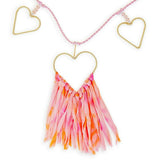 Chiffon Hearts Garland