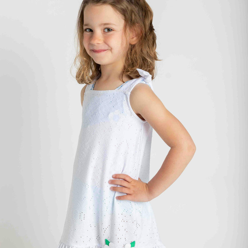 Knit Eyelet Coverup