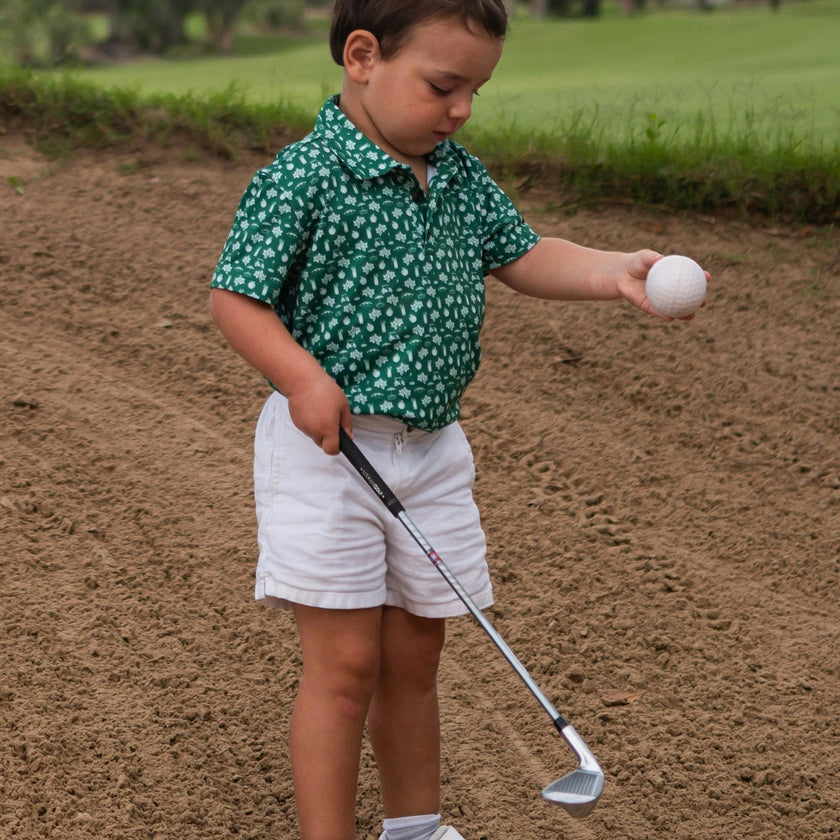 The Country Club - Unisex Kids Golf Shirt