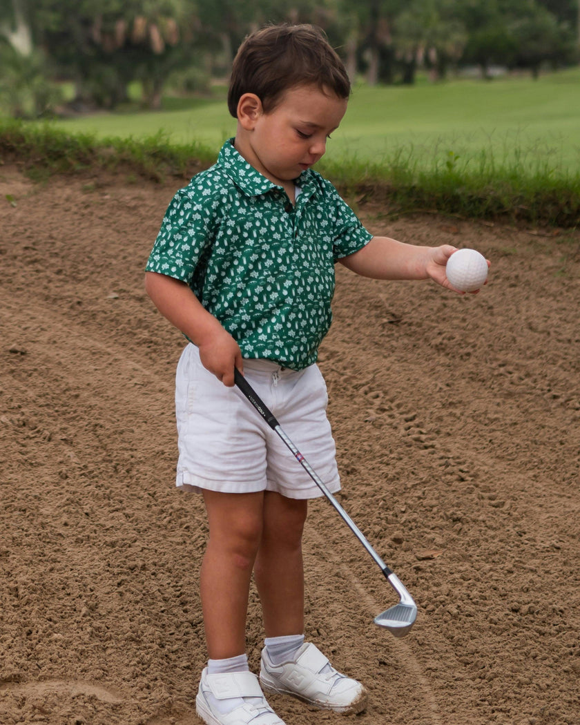 The Country Club - Unisex Kids Golf Shirt