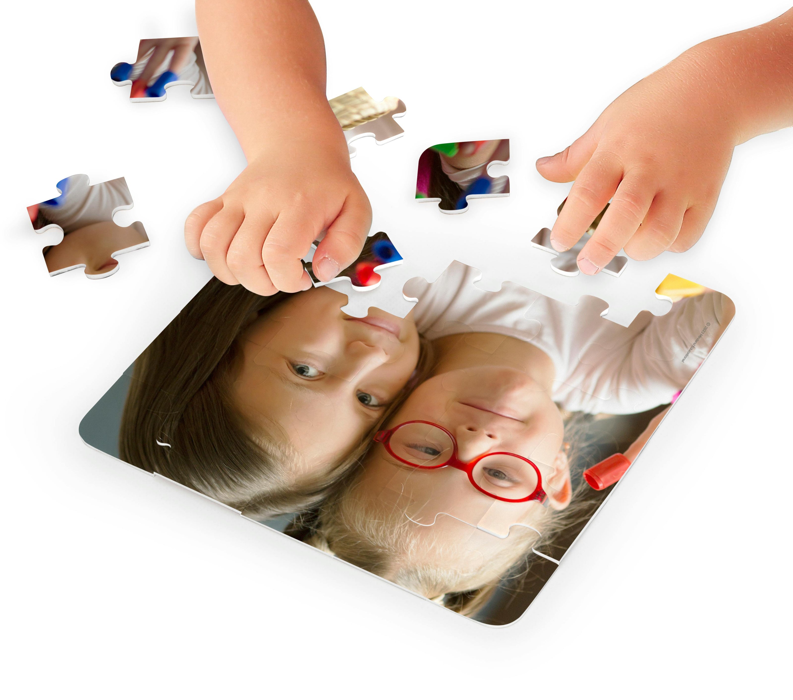 Inclusion puzzle set of 4