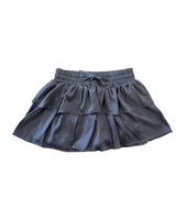 Willow Charcoal Satin Skort