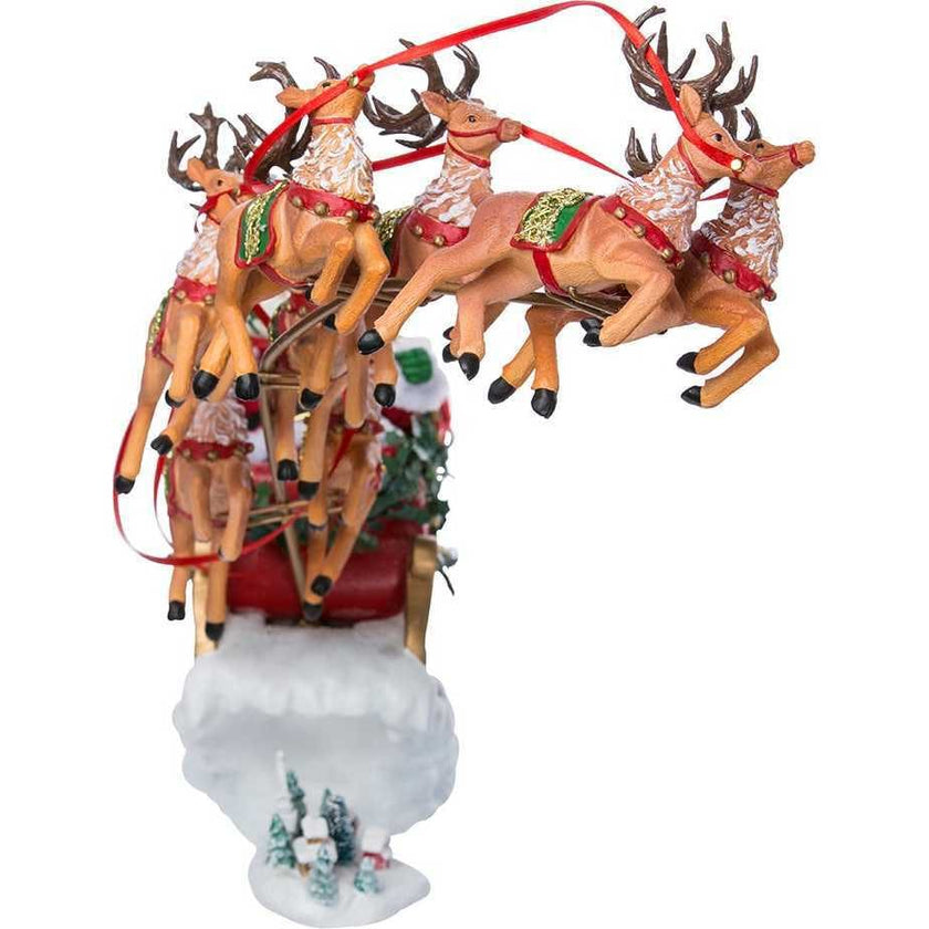24-Inch Fabriché Musical Santa with Eight