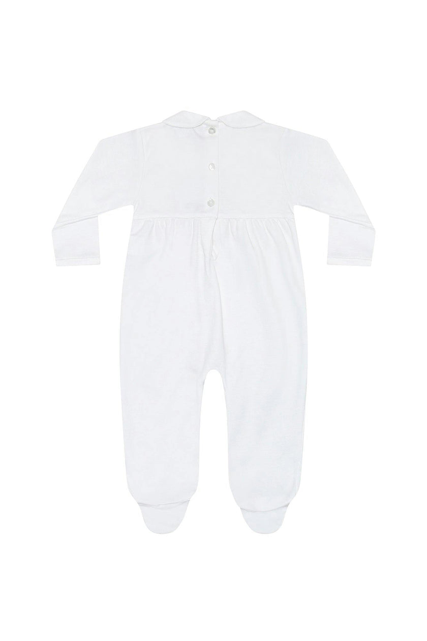 Signature Smocked Girls Footie