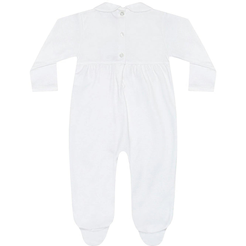 Signature Smocked Girls Footie
