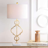 July 31" Modern Contemporary Metal LED Table Lamp
