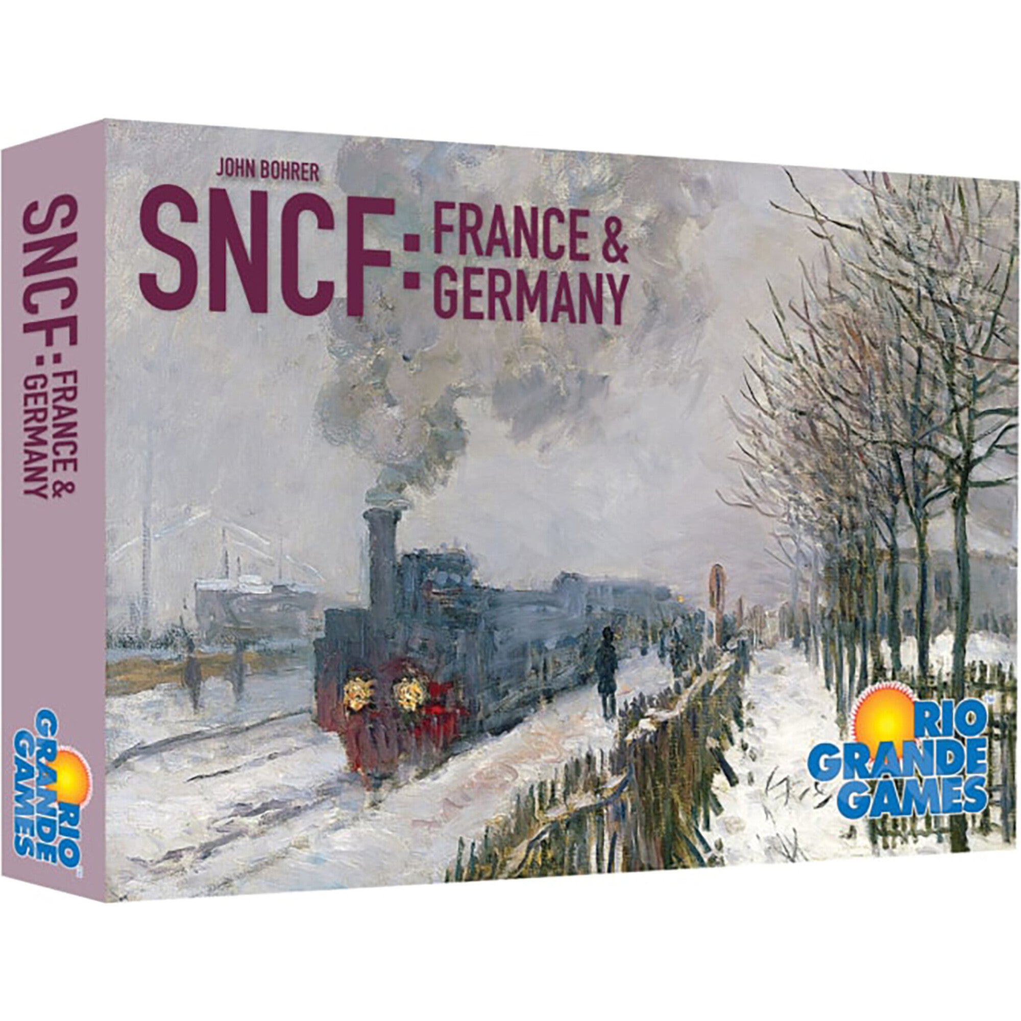 Rio Grande Games: SNCF: France & Germany - Train Strategy Board Game