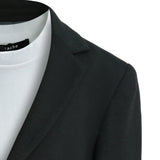 Black Slim-Fit Suit Set