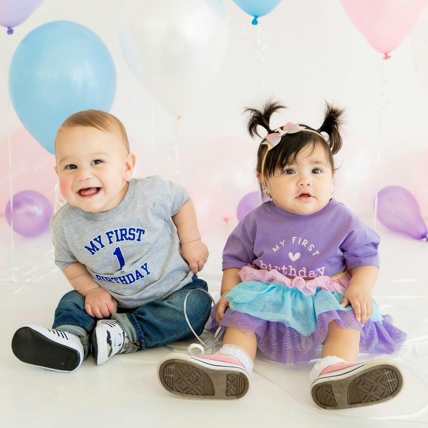 My First Birthday Short Sleeve T-Shirt