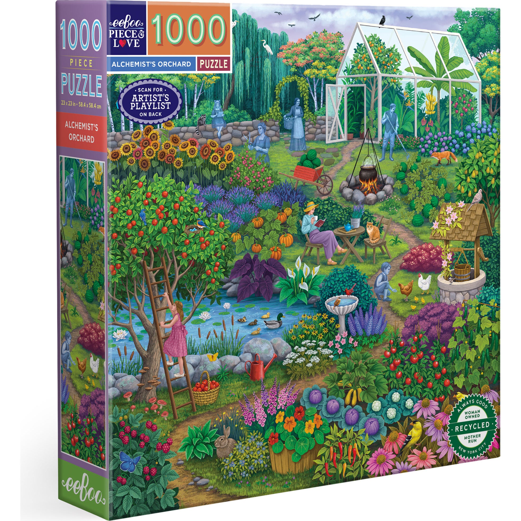 Piece&Love: Alchemist's Orchard - 1000 pc Puzzle