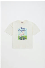 OVEJAS T-SHIRT CLOUDY WHITE