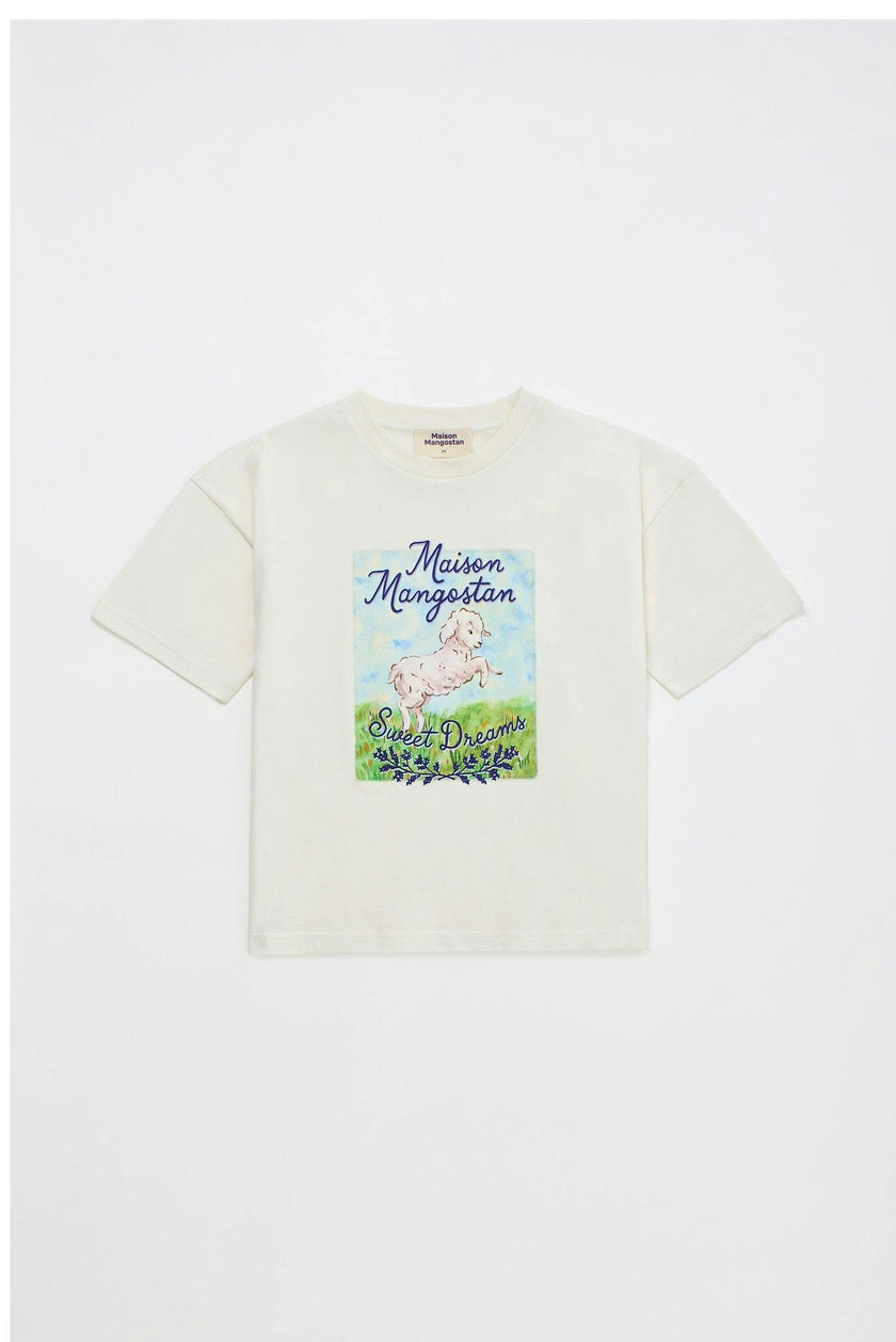 OVEJAS T-SHIRT CLOUDY WHITE