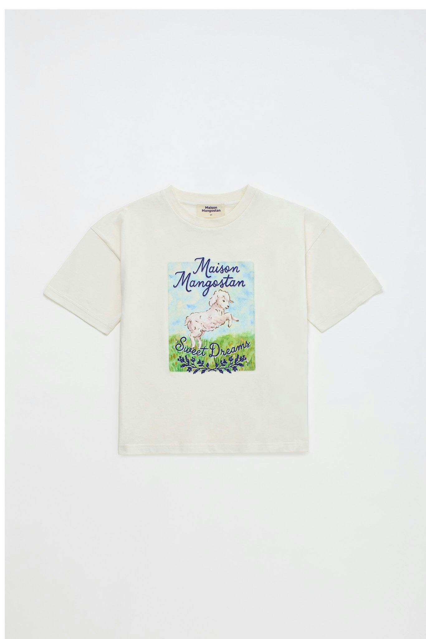 OVEJAS T-SHIRT CLOUDY WHITE