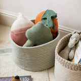 Gram Hand Braided Thick Cord Basket
