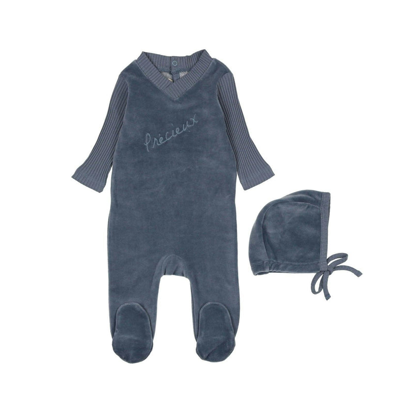 Precious Moments Footie & Hat Set