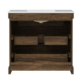 Teamson Home Donovan 36" Single Bathroom Vanity with Two Drawers