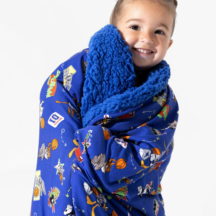 Space Jam Bamboo Sherpa Blanket